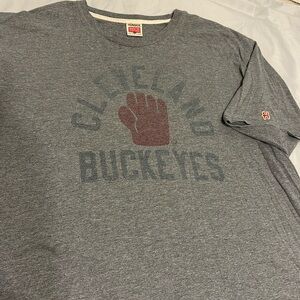 Men’s Big and Tall 3XL Homage Cleveland Buckeyes T-shirt